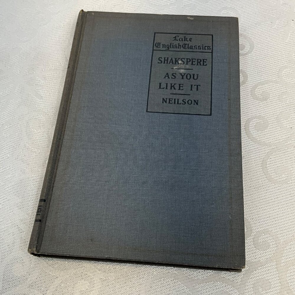 Shakespeares As You Like It Hardcover Book 1919